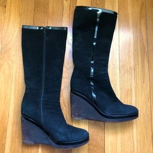 black knee high boots, Castaner, 7.5